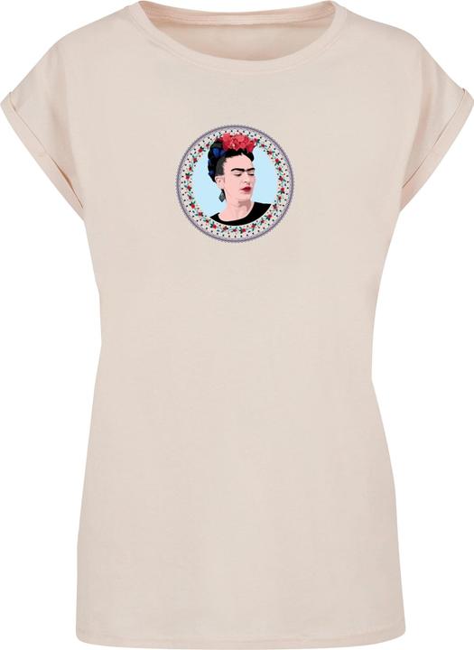 Merchcode Ladies Frida Kahlo - Round Extended Shoulder Tee - 116235 (XL)