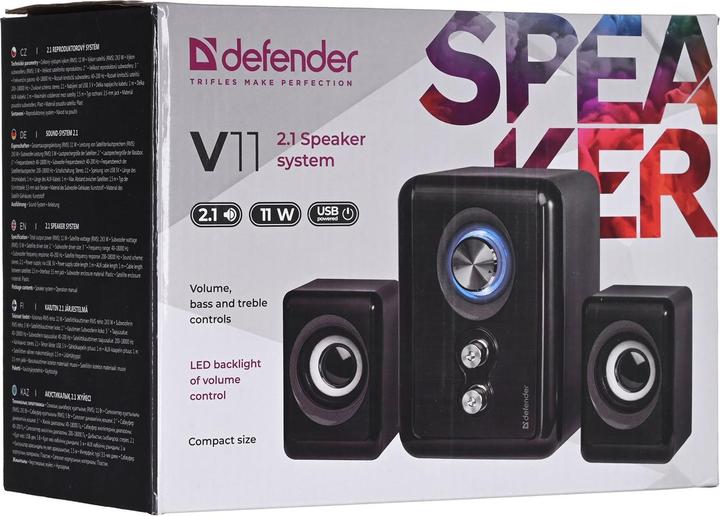 Actual product image Defender V11 Computer Speakers (65111)