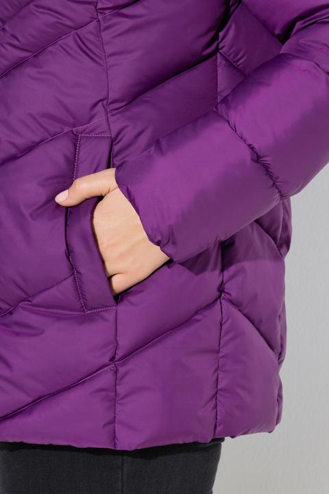 Produktbild Ulla Popken HYPRAR Steppjacke, wasserabweisend, Kapuze (46, 48)