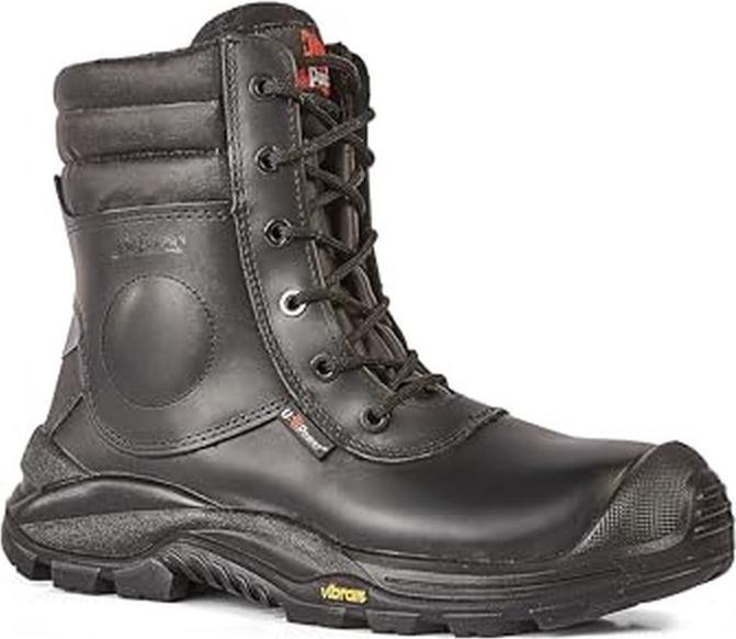Produktbild U-Power Sicherheitswinterstiefel LEOPARD Grösse 45 schwarz S3 HRO CI SRC EN ISO 20345 Glattleder (S3, 45)