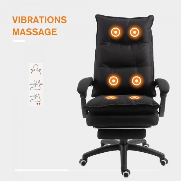 Produktbild Vinsetto Bürostuhl mit Massagefunktion (50 - 68 cm)