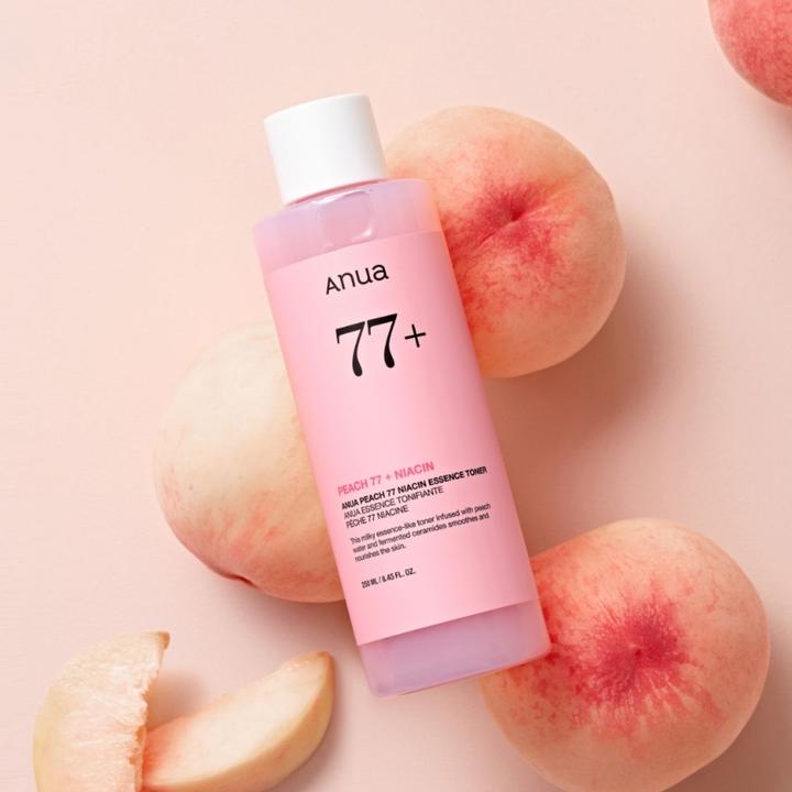 Actual product image Anua Peach 77% Niacin Essence Toner - 250 ml (Face toner, 250 ml)