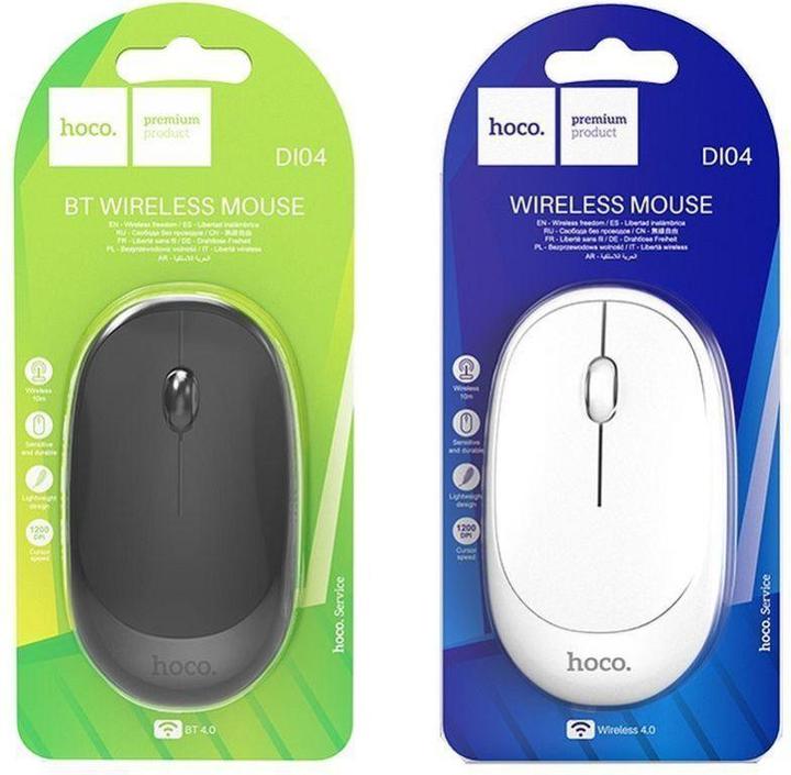 Actual product image Hoco Other Computer Accessory Wireless mouse 2,4G DI04 white (Wireless)
