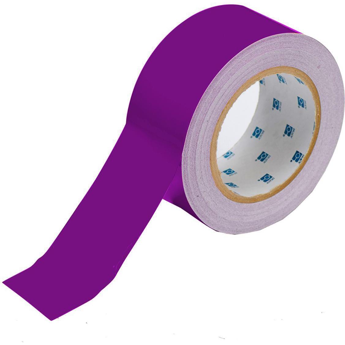 Brady, Etiketten, B-3, Bodenmarkierbänder, Vinyl, Violett, 50.80 mm x 30.48 m