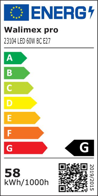 Energy Label Walimex pro LED 60W Softbox 40x60cm Bi Colour (Soft boxes, 60 cm)