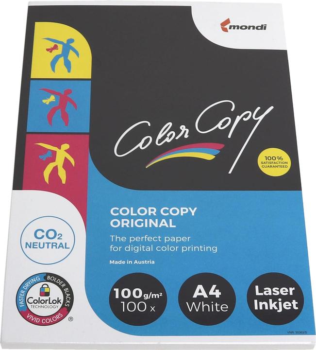 Produktbild Mondi Kopierpapier, Color Copy Original, A4, 100 g/m², 100 Blatt (100 g/m², A4)