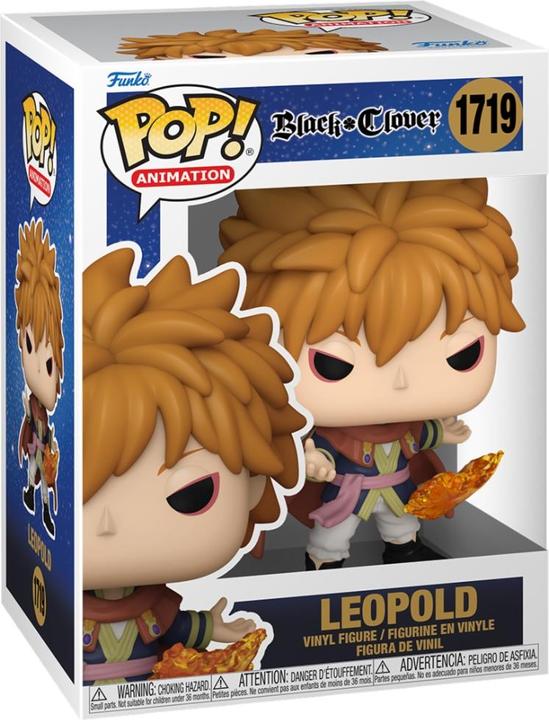 Actual product image Funko Black Clover - Leopold Animation