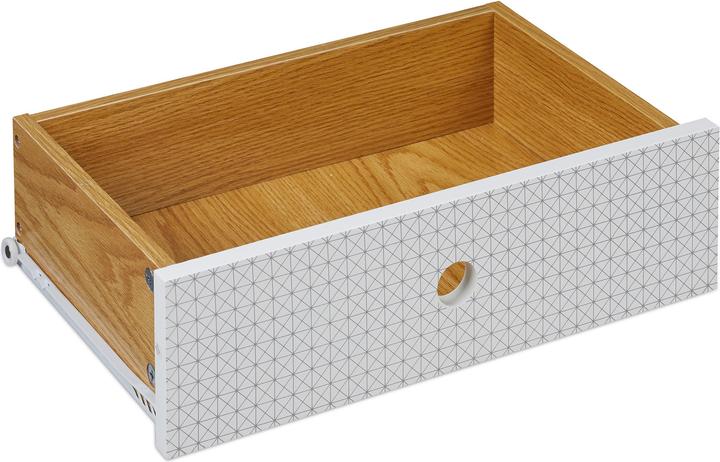 Actual product image Relaxdays Side Dresser with Drawers (45 x 30 x 65 cm)