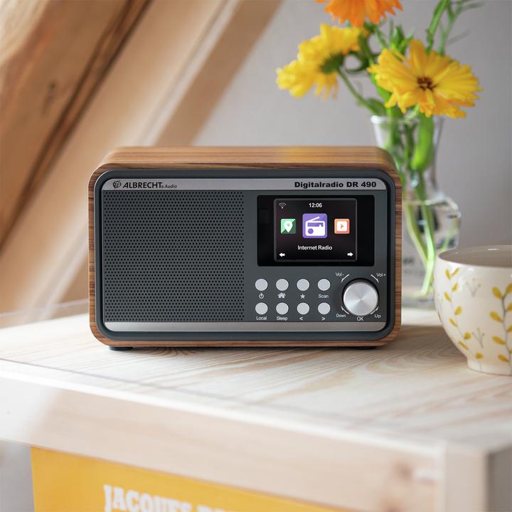 Produktbild Albrecht DR 490 (Internetradio, DAB+, KW, WLAN)