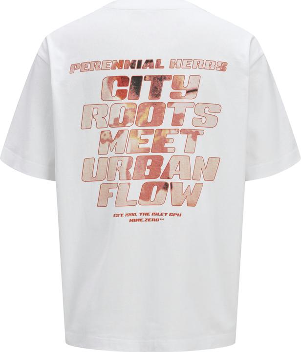 Actual product image Jack & Jones Rückenprint Rundhalsausschnitt T-shirt T-shirt (L)