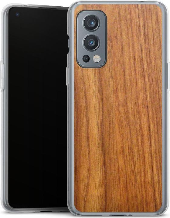 Produktbild DeinDesign Silikon Hülle für OnePlus Nord 2 5G Handyhülle Case Smartphone Schutzhülle Holz Holzoptik Lärche (OnePlus Nord 2 5G)