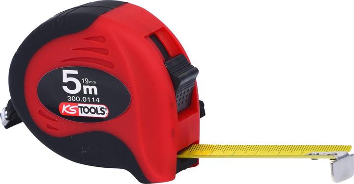 Actual product image KS Tools Measuring tape with lock (5 m)