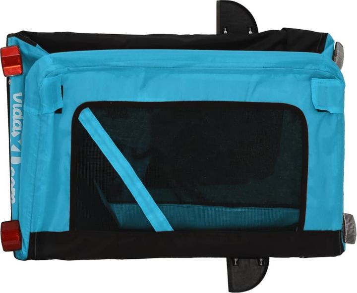 Actual product image vidaXL Fahrradanhänger Hund