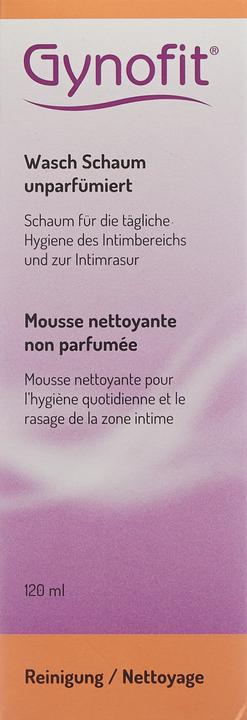 Image du produit Gynofit Mousse de lavage (120 ml, Lotion de toilette intime)