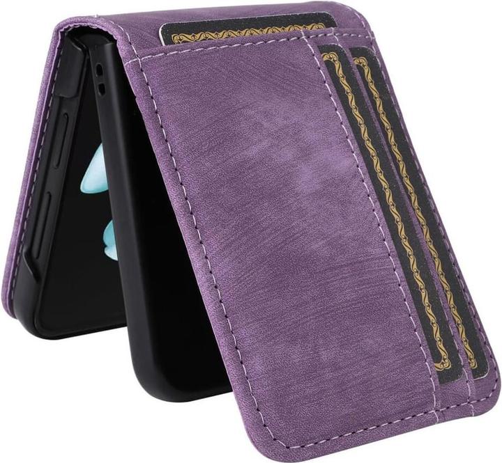 Produktbild Cover-Discount Galaxy Z Flip6 - Pratkische Hülle mit Kartenfächern (Samsung Galaxy Z Flip6)