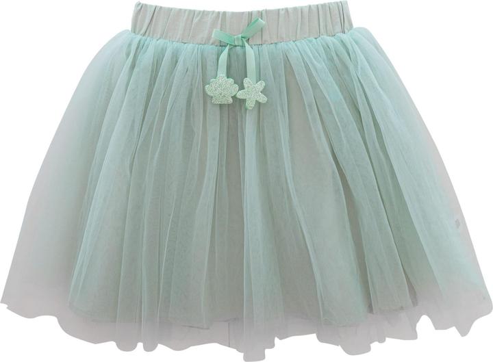 Papierdrachen Tüll Rock mit Glitzer – mint (98, 104, 110, 116)