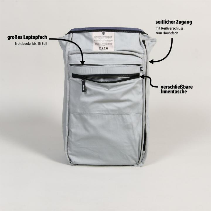 Produktbild Eoto Rucksack WATER ALL:WAVES Daypack, nachhaltig, 21 L (21 l)
