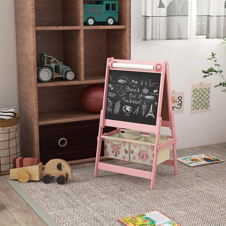 Image du produit Aiyaplay Tableau pour enfants avec rouleau de papier et sac à suspendre