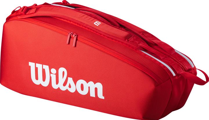 Image du produit Wilson Super Tour Rot 6er Schlägertasche (6R)