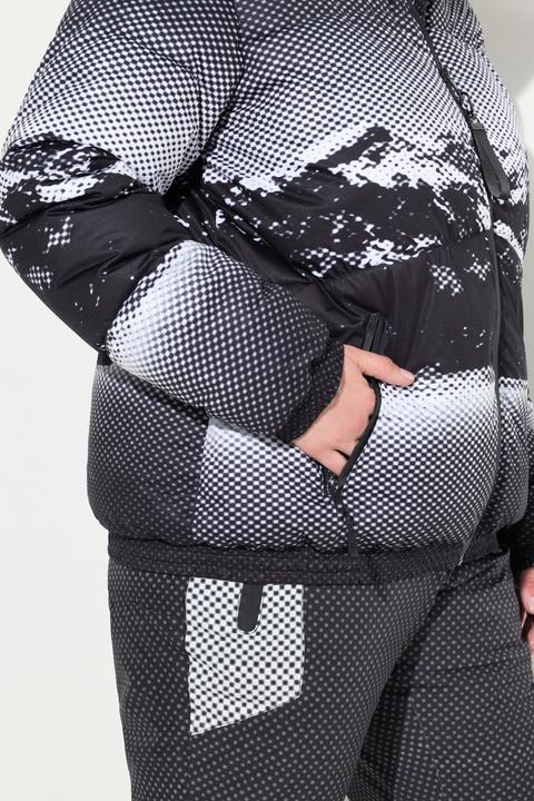 Immagine prodotto Ulla Popken Giacca Performance HYPRAR in tessuto impermeabile con collo alto e imbottitura (58)