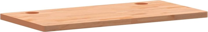 Immagine prodotto VidaXL Schreibtischplatte 100x50x2,5 cm Massivholz Buche,Material