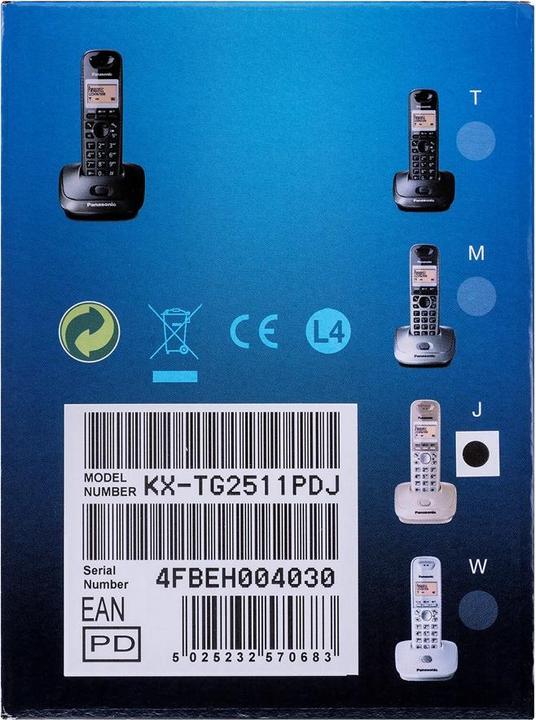 Produktbild Panasonic KX-TG2511PDJ