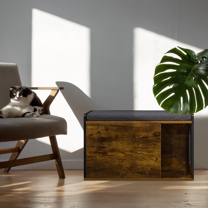 Produktbild Relaxdays Katzenkloschrank