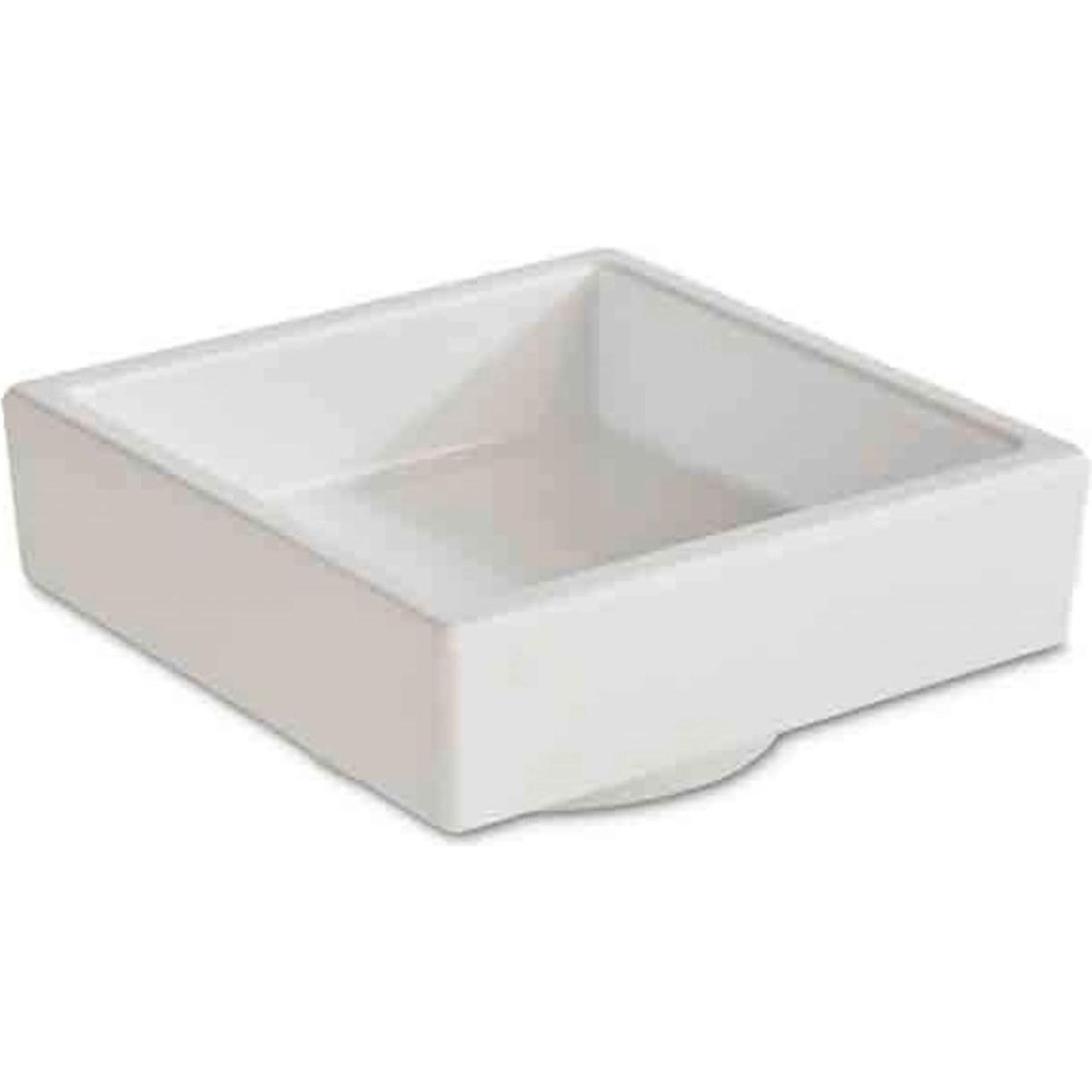 APS Asia Plus Bento Box 7.5x7.5cm H3cm weiss, Lunchbox, Weiss