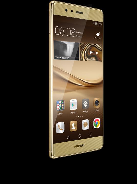 Actual product image Huawei P9 Plus (64 GB, Gold, 5.50", Hybrid Dual SIM, 4G)