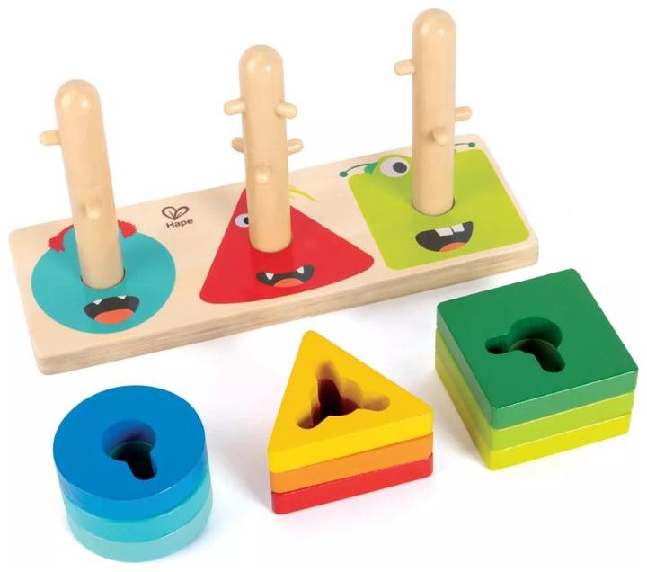 Produktbild Hape Monster Twist & Stack Blocks