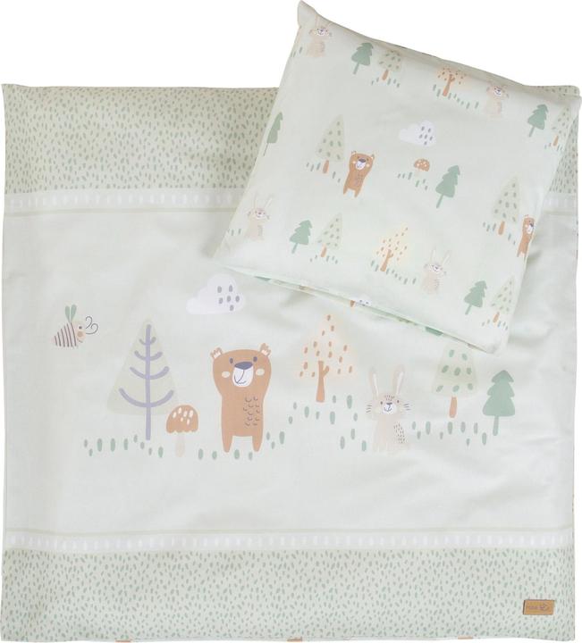 Produktbild Roba Wiegenset 2-teilig Woodland Buddies (35 x 40 cm, 80 x 80 cm)