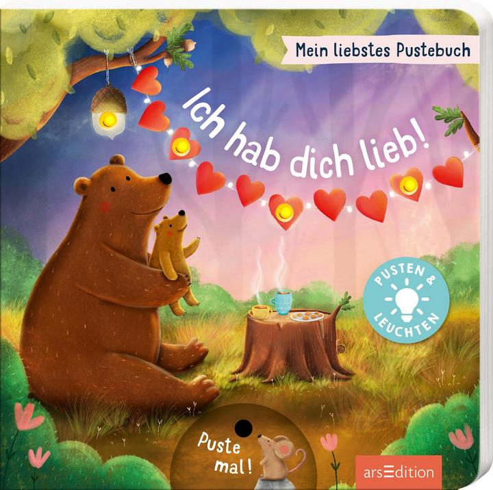Mein liebstes Pustebuch – Ich hab dich lieb! (Deutsch, Maria Höck, 2022)