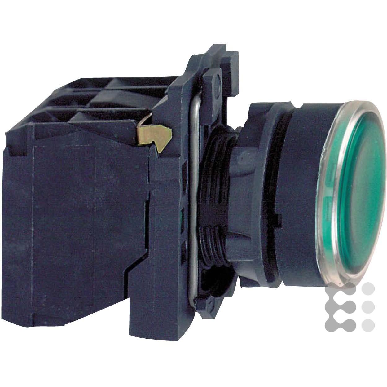 Schneider Electric Pulsante XB5AW33M5, Pulsante + Interruttore, Verde