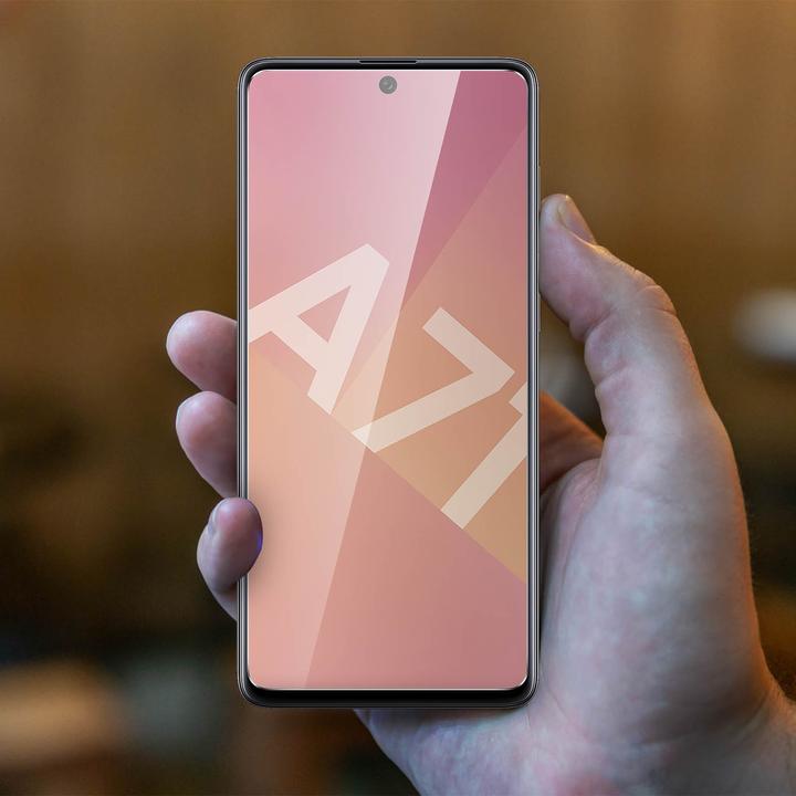 Image du produit Avizar Film clair comme du cristal, protection d'écran en verre (1 pièce(s), Samsung Galaxy A71)