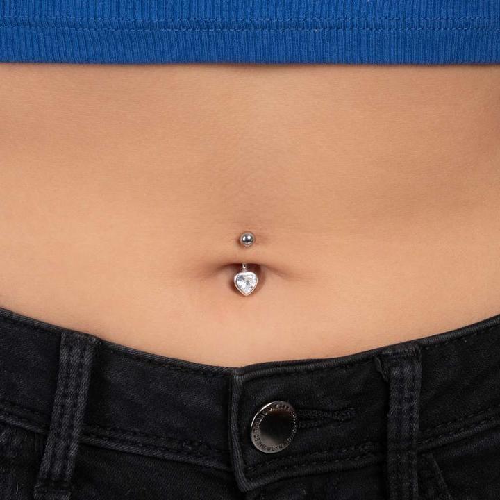 Immagine prodotto Bijouteria Piercing ventre (Acciaio inossidabile, Argento 925, Zirconia)