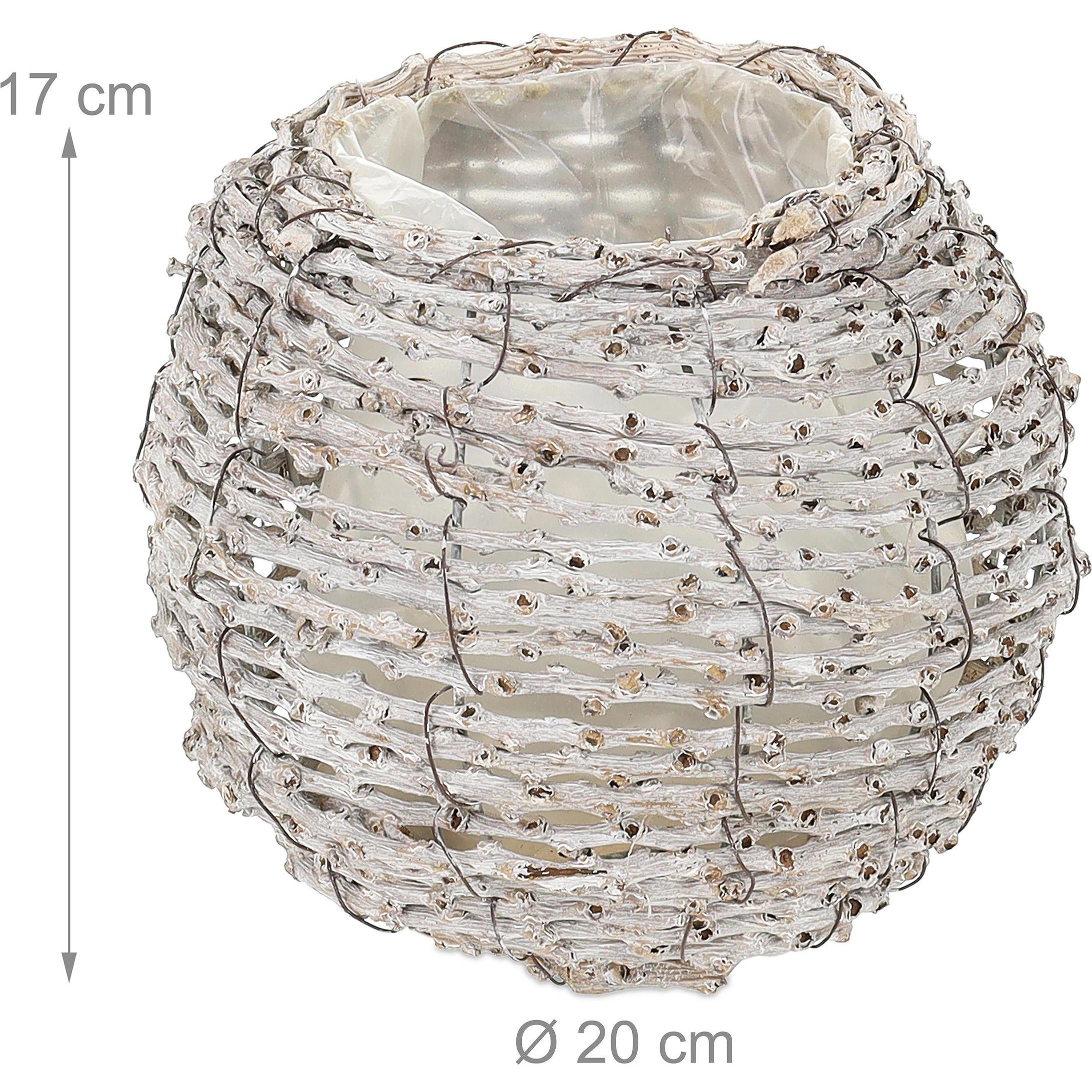 Thumbnail - Relaxdays, Blumentopf, 2x Blumentopf (20 cm)