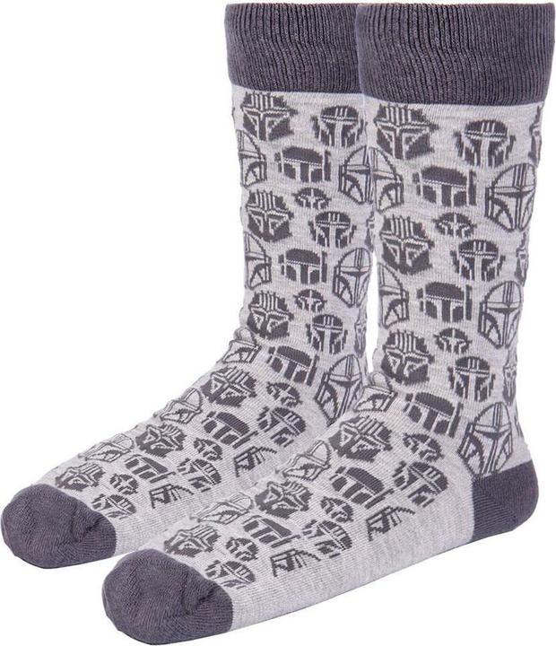 Produktbild NoName STAR WARS - The Mandalorian - Pack de 3 paires de chaussettes (P36-41) (3er Pack, 36 - 41)