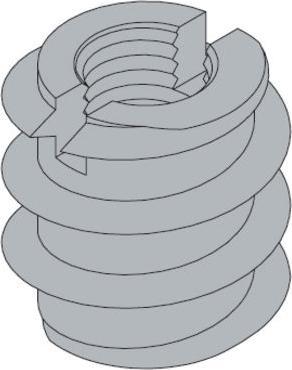 Actual product image Hettich Eindreh-Muffe M4 x 10 mm