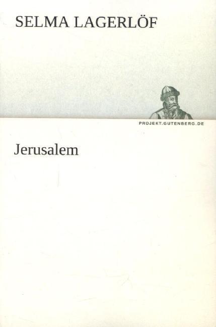 Produktbild Jerusalem (Deutsch, Selma Lagerlöf, 2011)