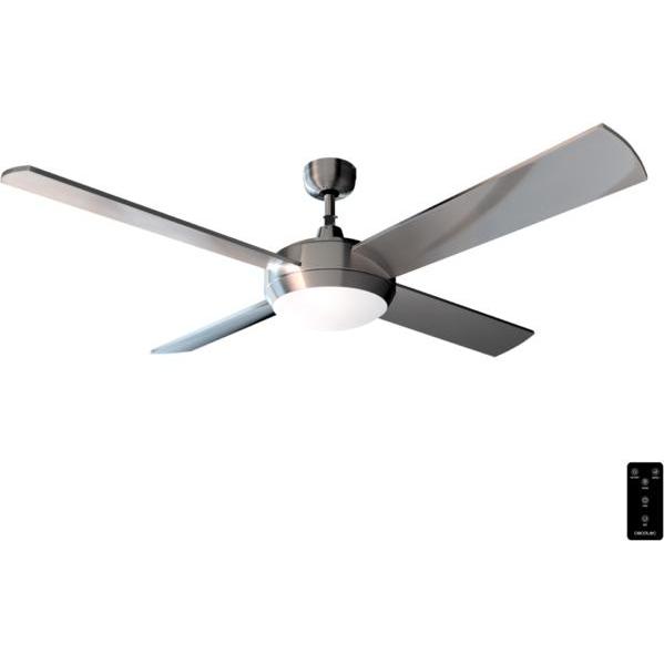Cecotec Deckenventilator EnergySilence Aero 570 60 W Stahl, Ventilator, Silber