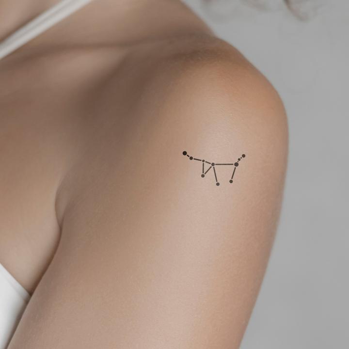 Immagine prodotto minink Tatuaggio temporaneo - costellazione stellare del Capricorno