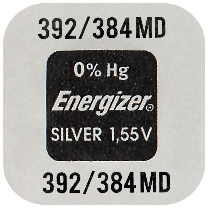 Actual product image Energizer 392/384 (SR41) - 10 Uhrenbatterien (10 pcs., LR41, 44 mAh)