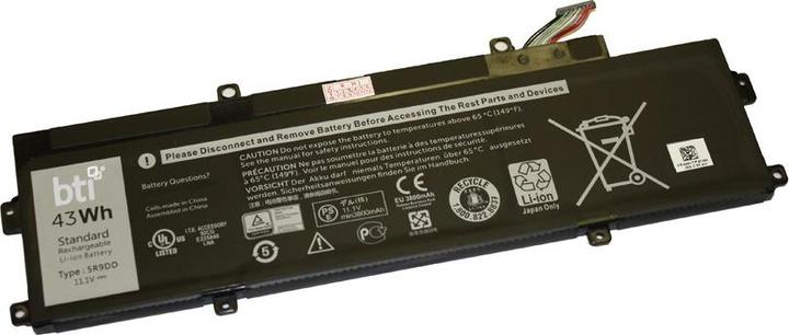 BTI XKPD0 compatible laptop battery - 18 month warranty (3 cabines, 3800 mAh)