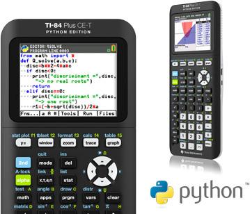 Produktbild TI 84 Plus CE-T Python Edition (Akku)