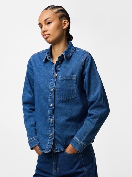 Image du produit Pieces PCSILKE Jeanshemd (L)