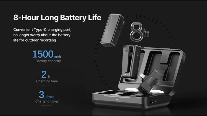 Image du produit Ulanzi Microphone UW-MIC 2.4GHz - USB Type-C