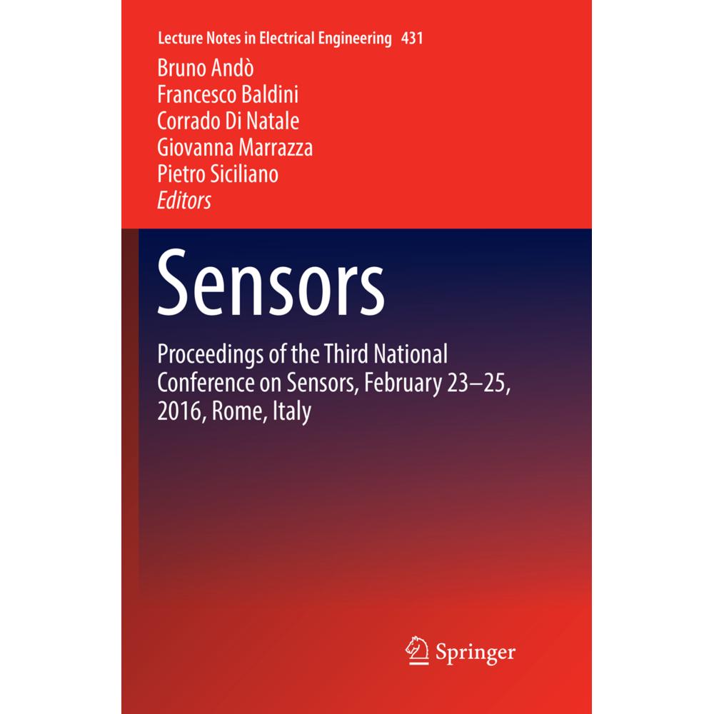 Sensors, Fachbücher von Pietro Siciliano, Corrado Di Natale, Francesco Baldini, Bruno Andò, Giovanna Marrazza