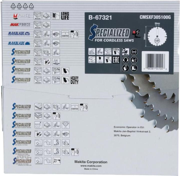 Produktbild Makita Sägeblatt