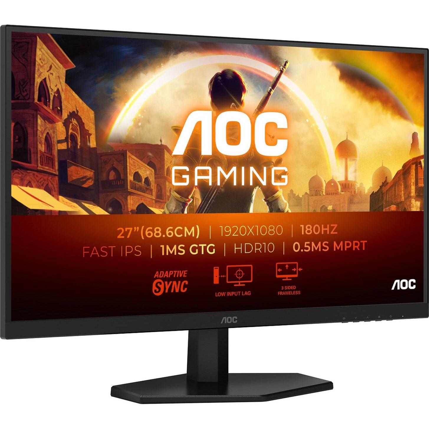 AOC 27G42E (1920 x 1080 Pixel, 27"), Monitor, Schwarz