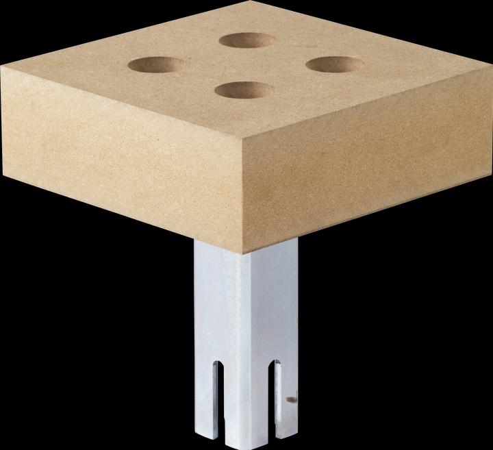 Produktbild wolfcraft wolfcraft 1 Schnellwechsel-Adapterplatte (Holz)